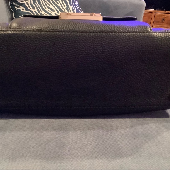 Michael Kors Black Leather Haley Satchel - Picture 7 of 12